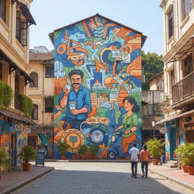 Chapel Road Street Art, Mumbai